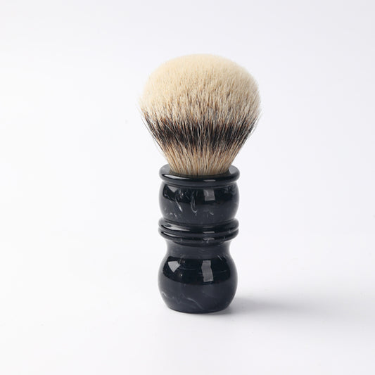 Yaqi 24MM Mens Shaving Brush Silvertip Badger Hair Facial Beard Cleaning Appliance Shave Tool