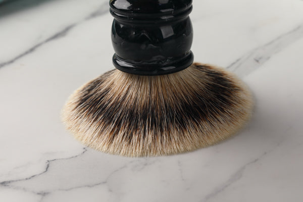 Yaqi 24MM Mens Shaving Brush Silvertip Badger Hair Facial Beard Cleaning Appliance Shave Tool