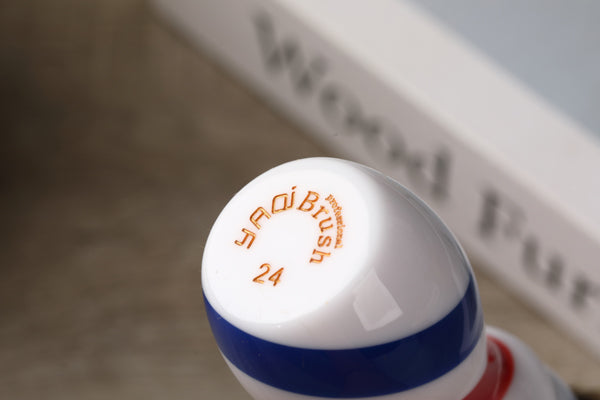 Yaqi New Barber Pole Style 24mm Two Band Badger Knot Shaving Brush