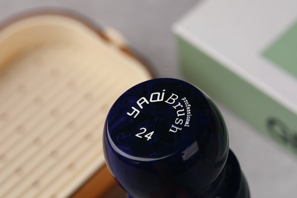 Yaqi  24mm Timber Wolf Color Synthetic Hair Shaving Brush for men