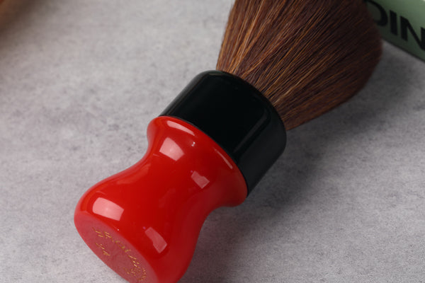 Yaqi 24mm Ferrari Rough Complex Black  Version Best Quality Brown Synthetic Hair Mens Shaving Brushes