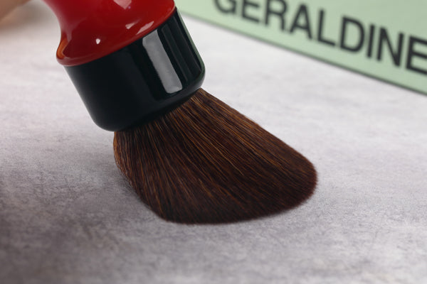 Yaqi 24mm Ferrari Rough Complex Black  Version Best Quality Brown Synthetic Hair Mens Shaving Brushes