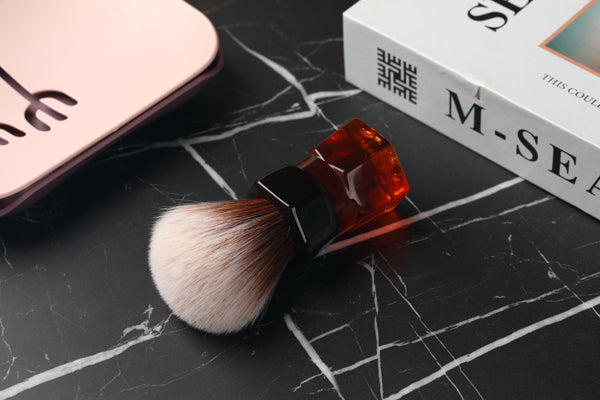 YAQI 24mm Moka Express Synthetic Hair Barbe Mens Shaving Brush