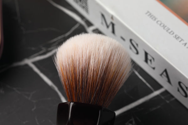 YAQI 24mm Moka Express Synthetic Hair Barbe Mens Shaving Brush