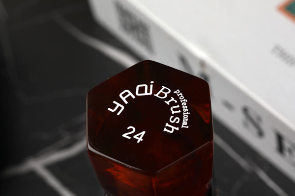 YAQI 24mm Moka Express Synthetic Hair Barbe Mens Shaving Brush