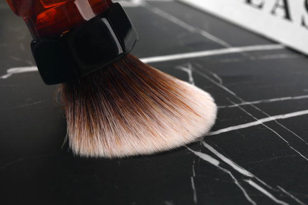 YAQI 24mm Moka Express Synthetic Hair Barbe Mens Shaving Brush