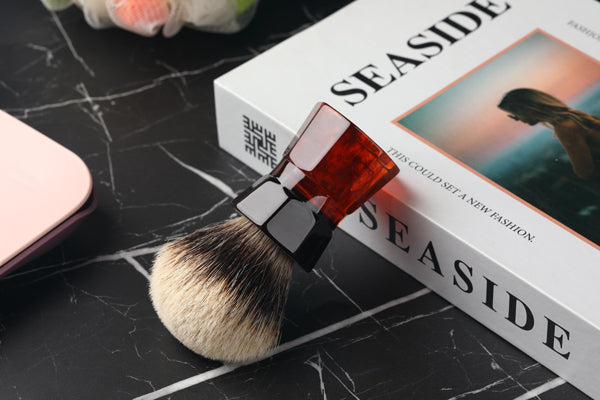 Yaqi 26mm Moka Express Two Band Badger Hair  Men's Beard Shaving Brush