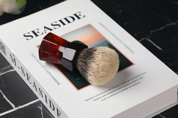 Yaqi 26mm Moka Express Two Band Badger Hair  Men's Beard Shaving Brush