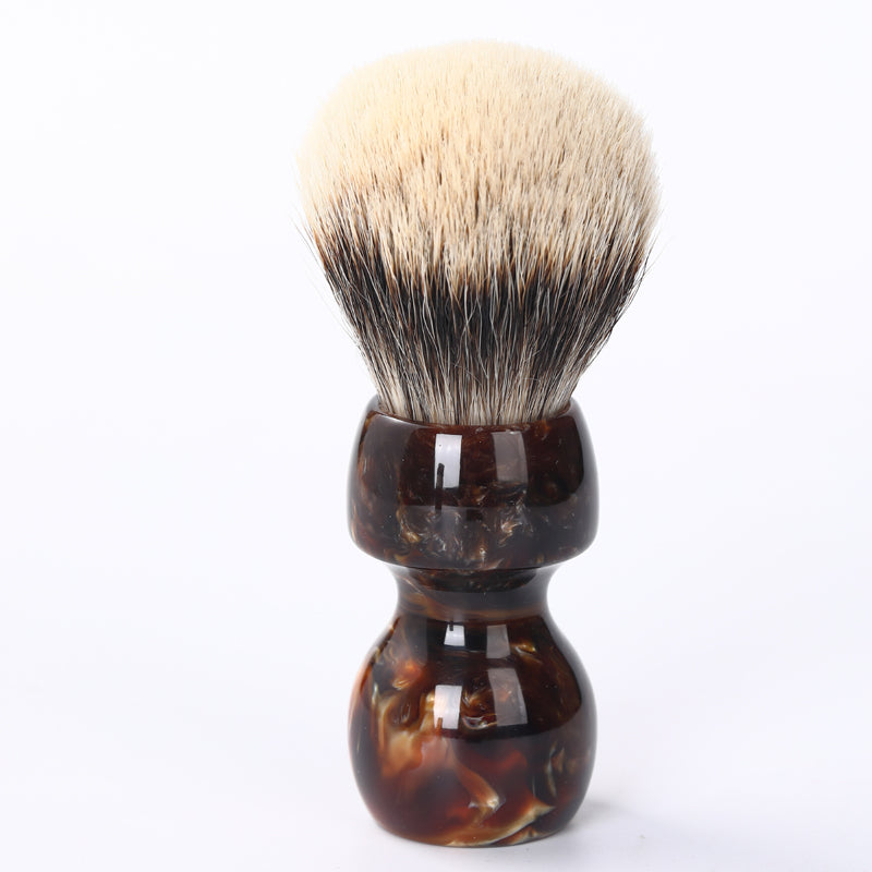 YAQI Caramel 26MM Two Band Badger Hair Men Wet Shaving Brush