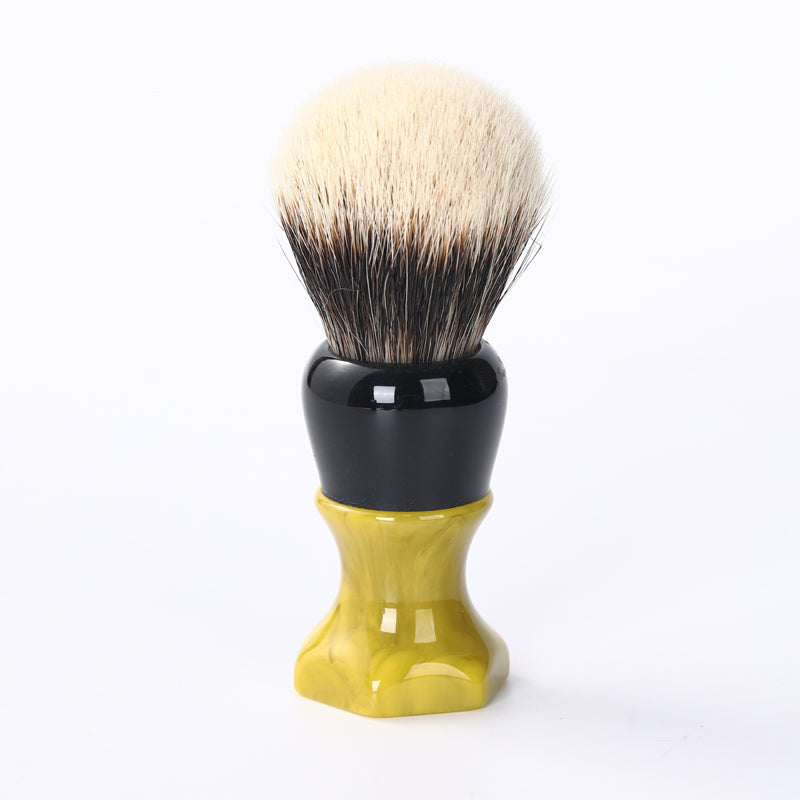 YAQI 24MM Ever-Hopeful Two Band Badger Hair Men Wet Shaving Brush