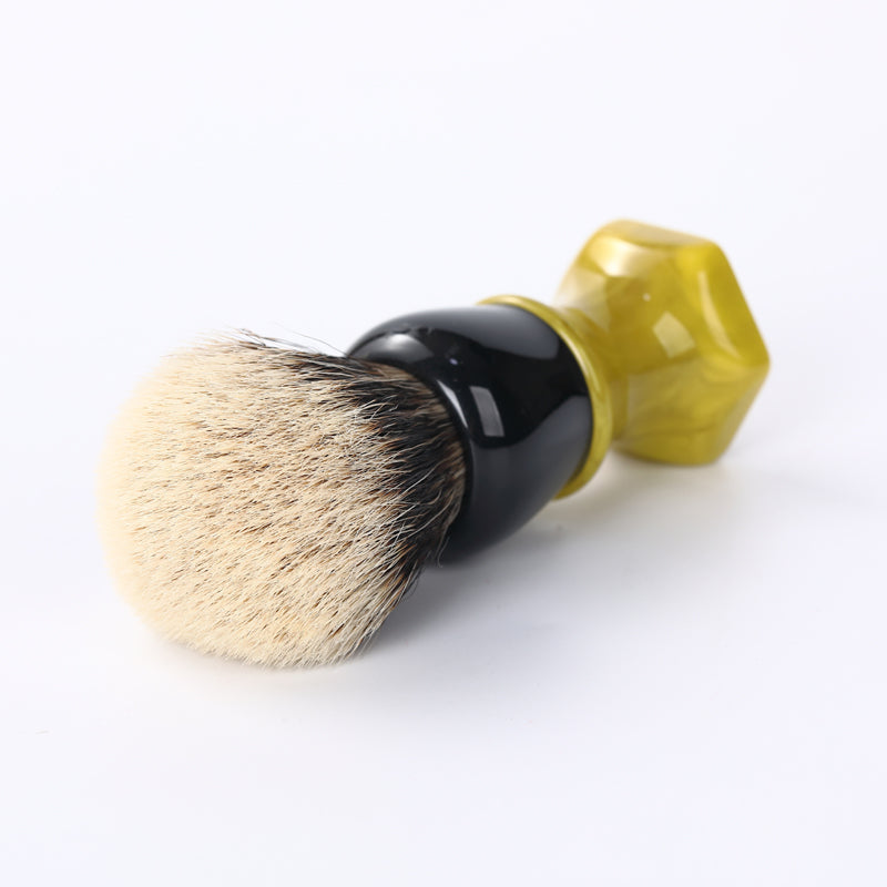 YAQI 24MM Ever-Hopeful Two Band Badger Hair Men Wet Shaving Brush