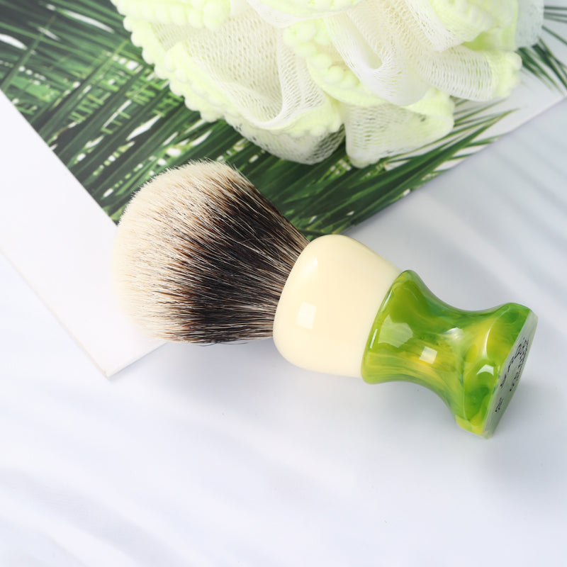 YAQI Ever-hopeful Two Band Badger Hair Mens Wet Shaving Brush