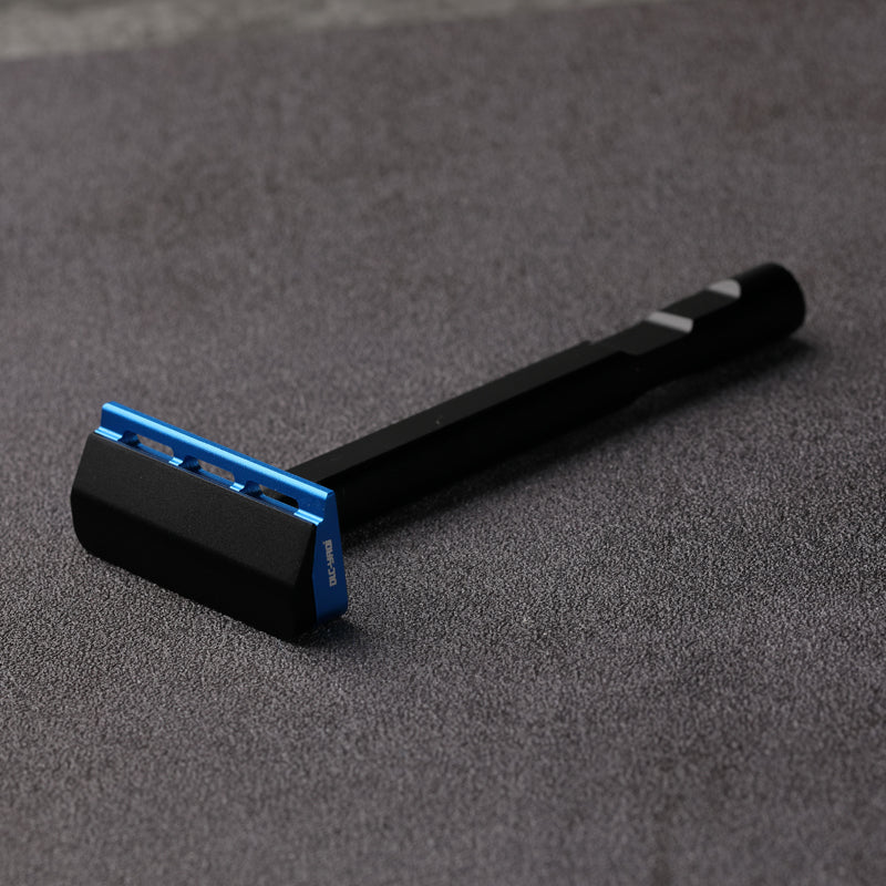 YAQI Black and Blue Color Tachi(Aluminum Version)  Light Weight Single Edge Safety Razor