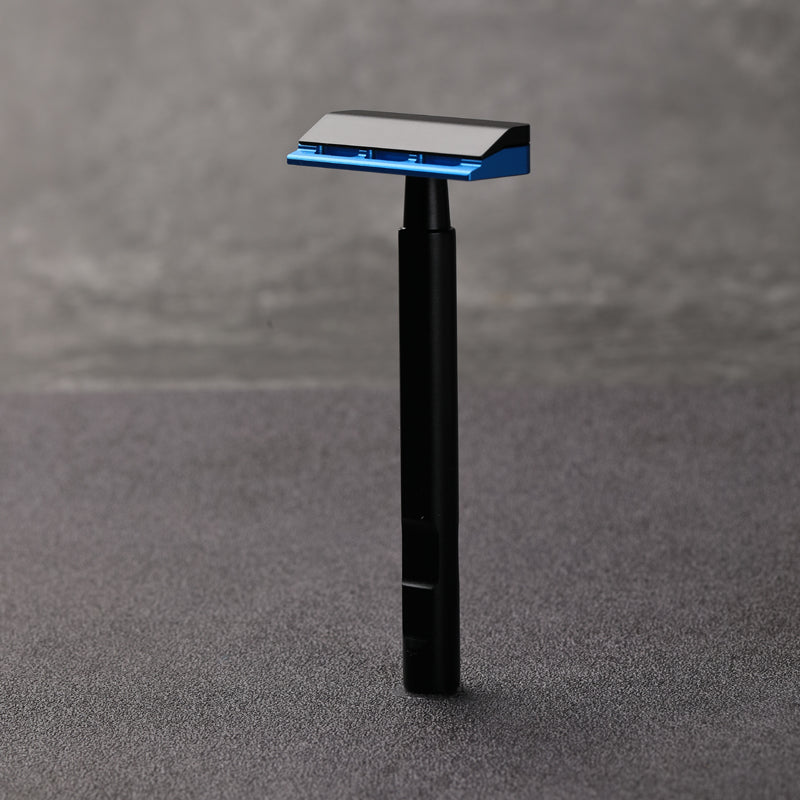 YAQI Black and Blue Color Tachi(Aluminum Version)  Light Weight Single Edge Safety Razor