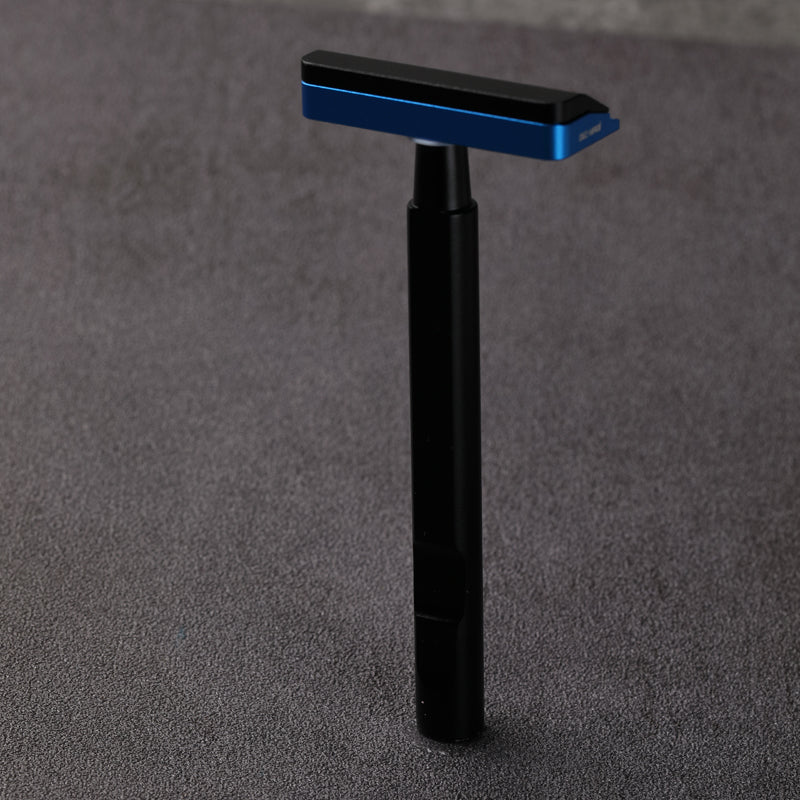 YAQI Black and Blue Color Tachi(Aluminum Version)  Light Weight Single Edge Safety Razor