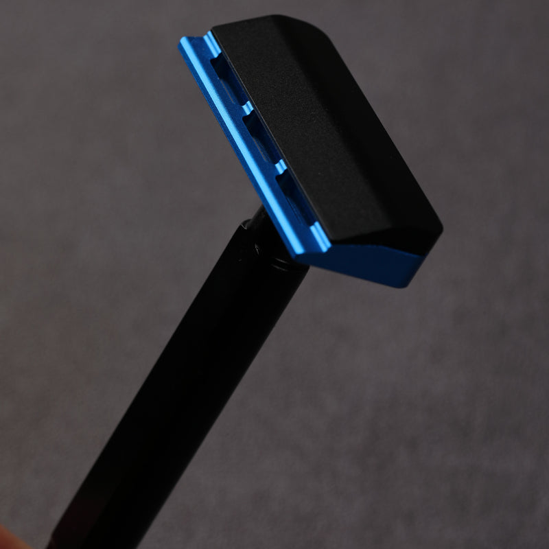 YAQI Black and Blue Color Tachi(Aluminum Version)  Light Weight Single Edge Safety Razor