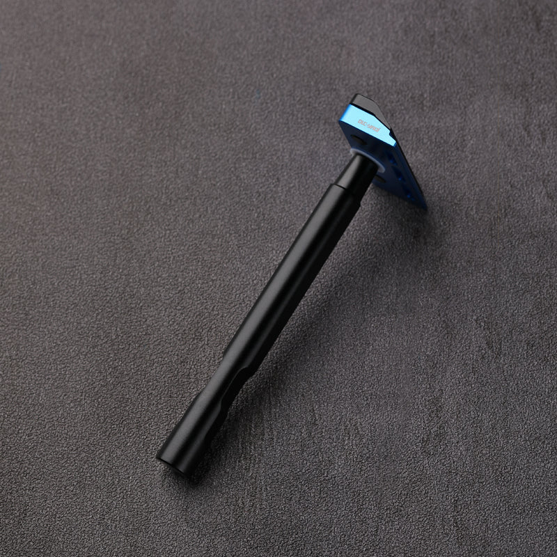 YAQI Black and Blue Color Tachi(Aluminum Version)  Light Weight Single Edge Safety Razor