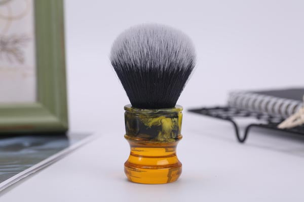 Yaqi 24MM Sagrada Familia Tuxedo Synthetic Fibre Men Wet Shave Brush