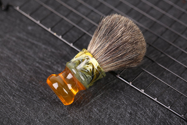 YAQI 22MM Sagrada Familia 100% Pure Badger Hair Resin Handle Men Wet Shave Brushes