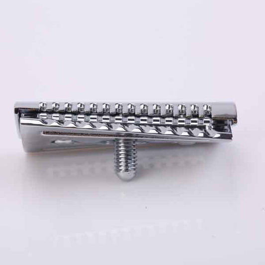 YAQI Top Aggressive Chrome Color  Double-edged Mens Slant Safety Razor Head Replacement Accessory