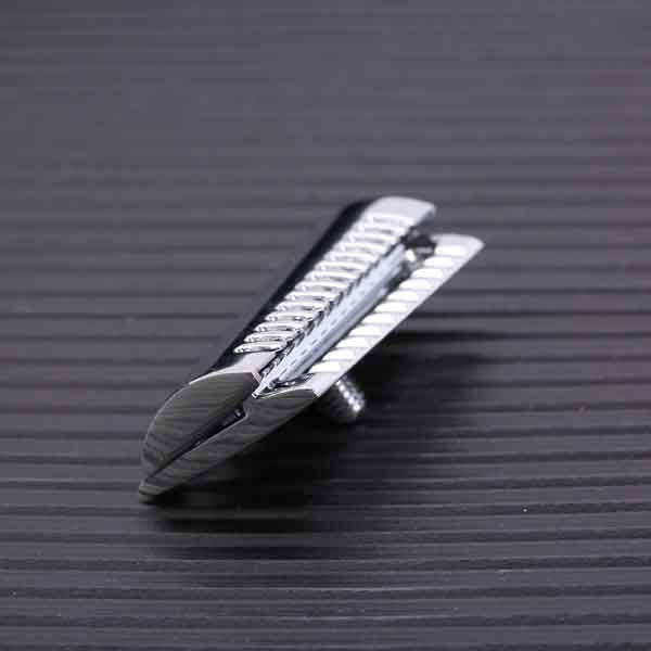 YAQI Top Aggressive Chrome Color  Double-edged Mens Slant Safety Razor Head Replacement Accessory