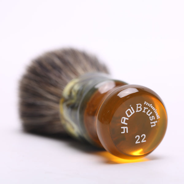 YAQI 22MM Sagrada Familia 100% Pure Badger Hair Resin Handle Men Wet Shave Brushes