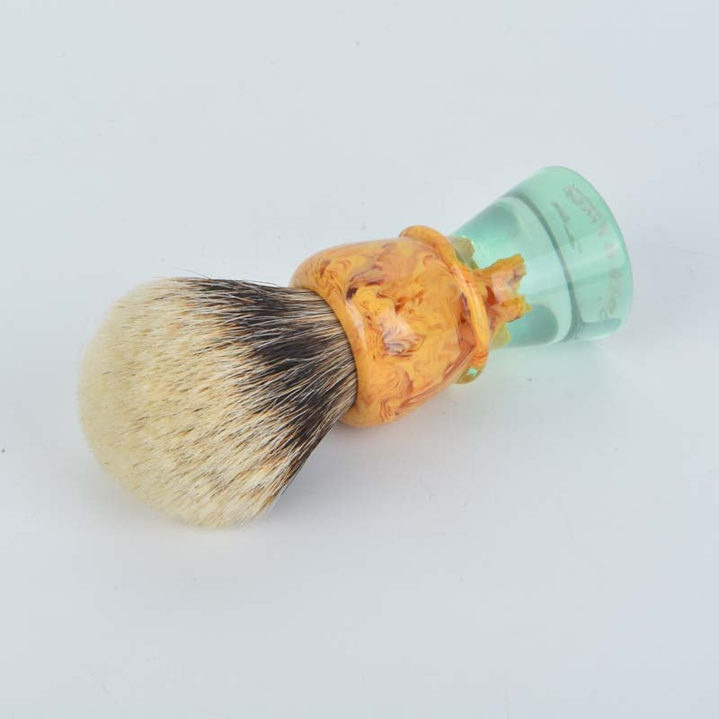 Yaqi Cavern Lake Two Band Badger Hair Men Wet Shaving Brush