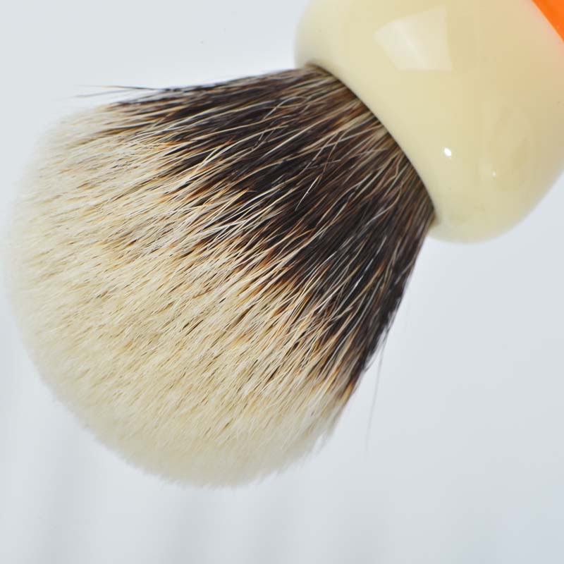 YAQI Ever-Helpful Two Band Badger Hair Mens Wet Shaving Brush Facial Beard Cleaning Shave Tool