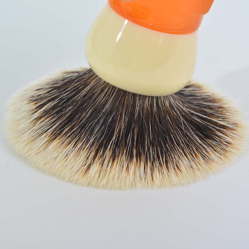 YAQI Ever-Helpful Two Band Badger Hair Mens Wet Shaving Brush Facial Beard Cleaning Shave Tool