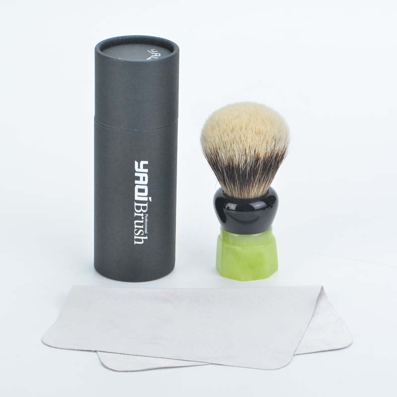 YAQI Mojito Synthetic Hair Men Wet Shaving Brush for Men