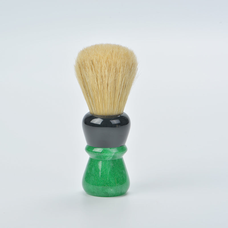 YAQI Green Viper 24MM Boar Bristle Handle Shaving Brush for man wet shaving