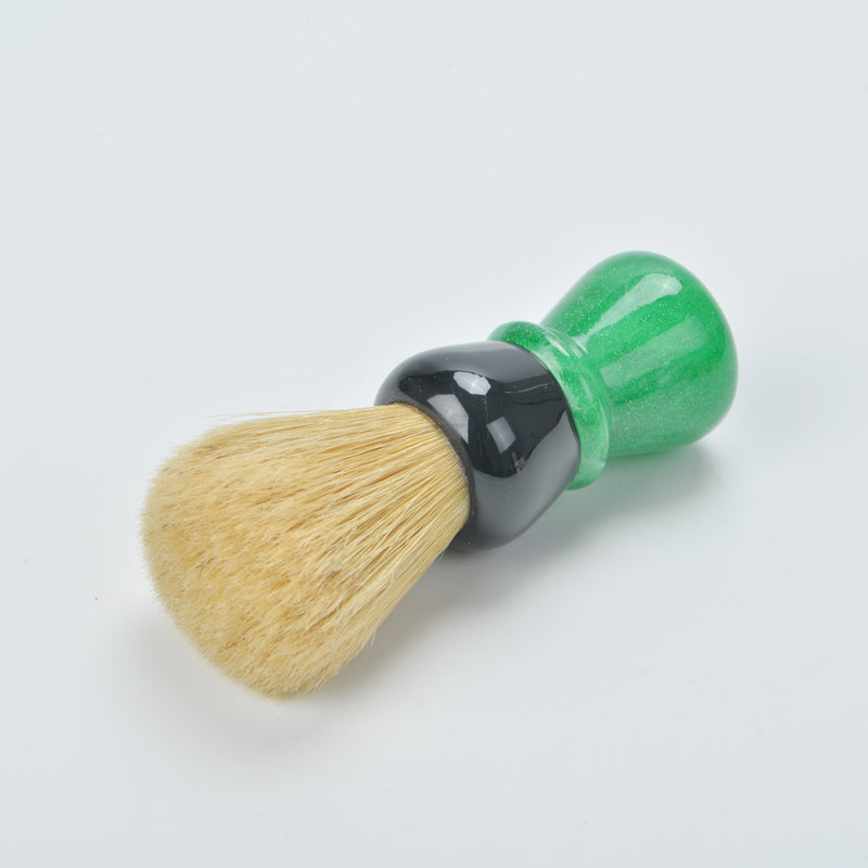 YAQI Green Viper 24MM Boar Bristle Handle Shaving Brush for man wet shaving
