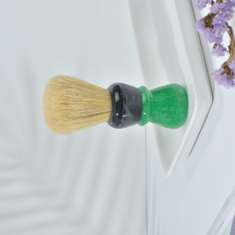 YAQI Green Viper 24MM Boar Bristle Handle Shaving Brush for man wet shaving