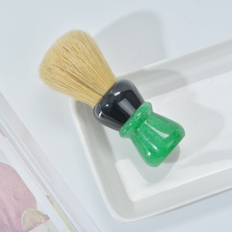 YAQI Green Viper 24MM Boar Bristle Handle Shaving Brush for man wet shaving