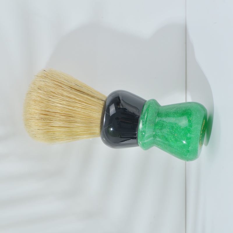 YAQI Green Viper 24MM Boar Bristle Handle Shaving Brush for man wet shaving