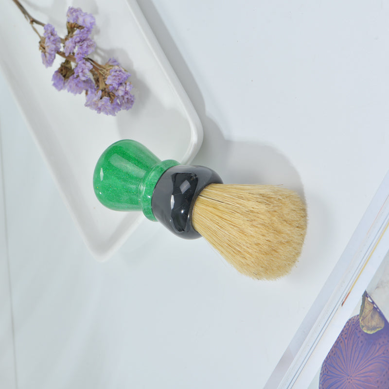 YAQI Green Viper 24MM Boar Bristle Handle Shaving Brush for man wet shaving