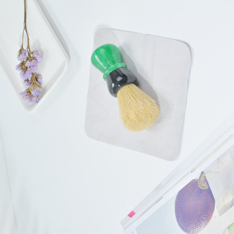 YAQI Green Viper 24MM Boar Bristle Handle Shaving Brush for man wet shaving