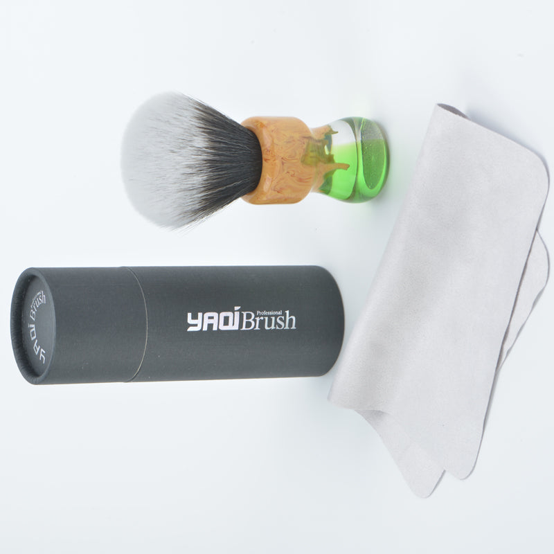 YAQI Goblin 24mm Synthetic Husky Knot Shaving Brush for Mens