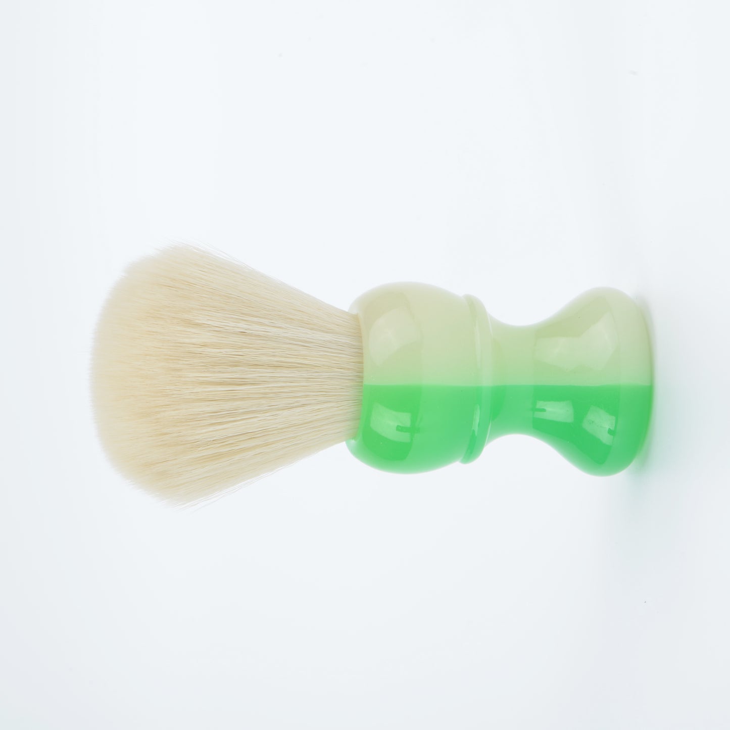 YAQI JANUS BIFRONS 24mm Synthetic Cashmere Knot Mens Shaving Brush With Dark Seen Handle