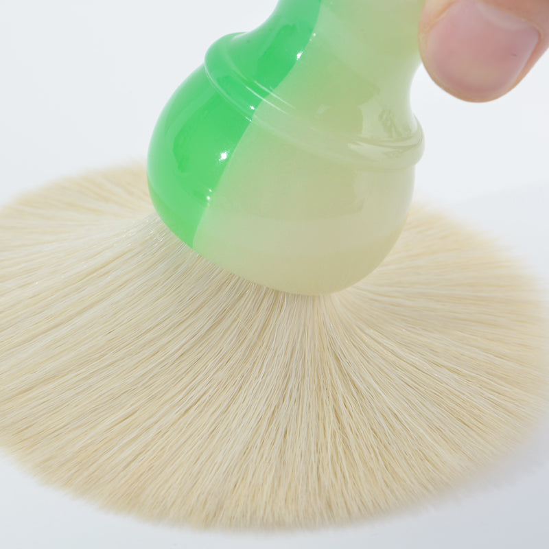 YAQI JANUS BIFRONS 24mm Synthetic Cashmere Knot Mens Shaving Brush With Dark Seen Handle