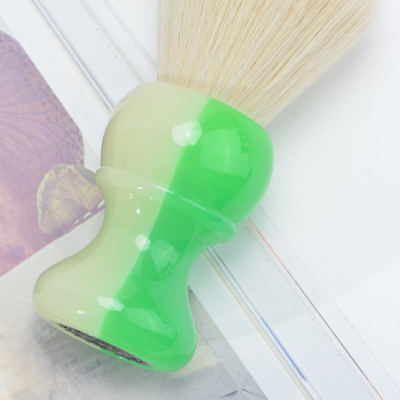 YAQI JANUS BIFRONS 24mm Synthetic Cashmere Knot Mens Shaving Brush With Dark Seen Handle