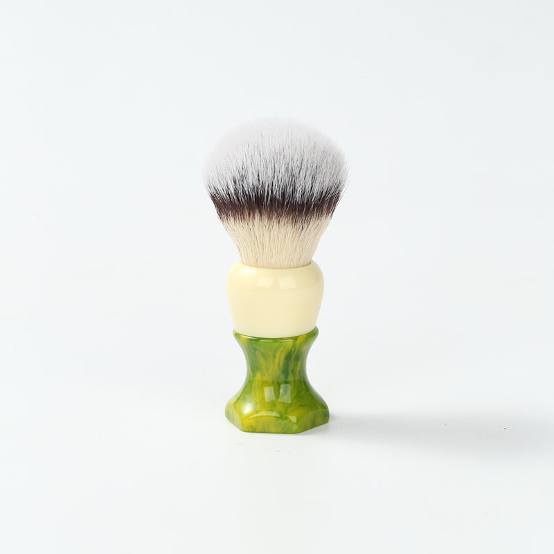 YAQI Ever-hopeful Silver Cat's Whisker Synthetic Hair Mens Wet Shaving Brush
