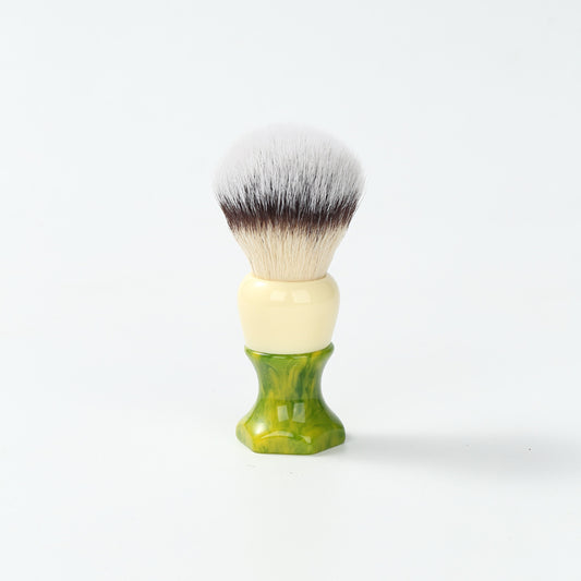 YAQI Ever-hopeful Silver Cat's Whisker Synthetic Hair Mens Wet Shaving Brush