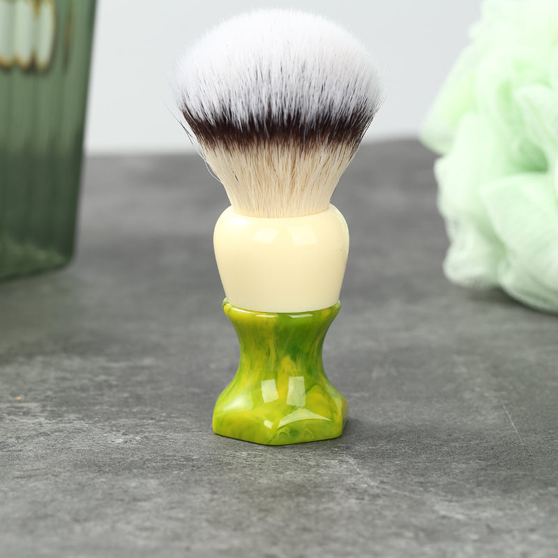 YAQI Ever-hopeful Silver Cat's Whisker Synthetic Hair Mens Wet Shaving Brush