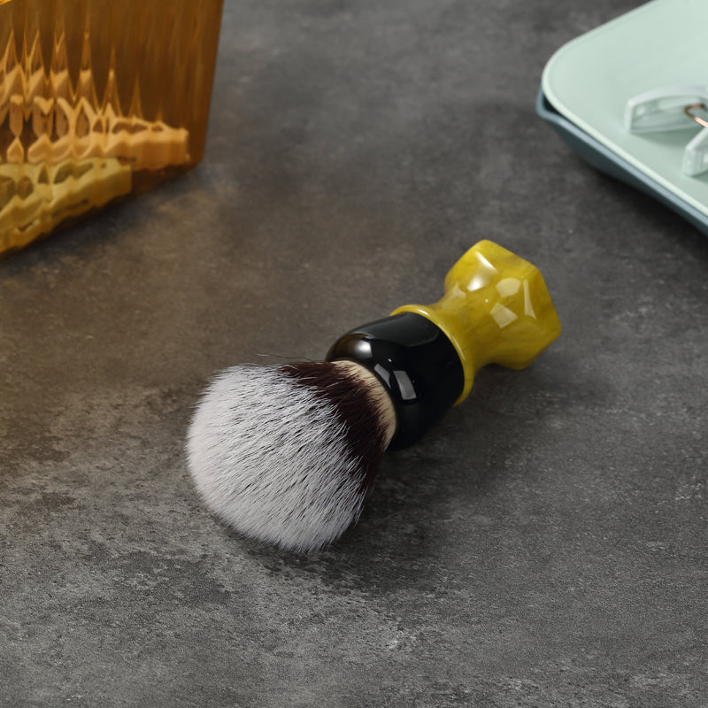 YAQI Ever-hopeful Cat's Whisker Synthetic Hair Mens Wet Shaving Brush