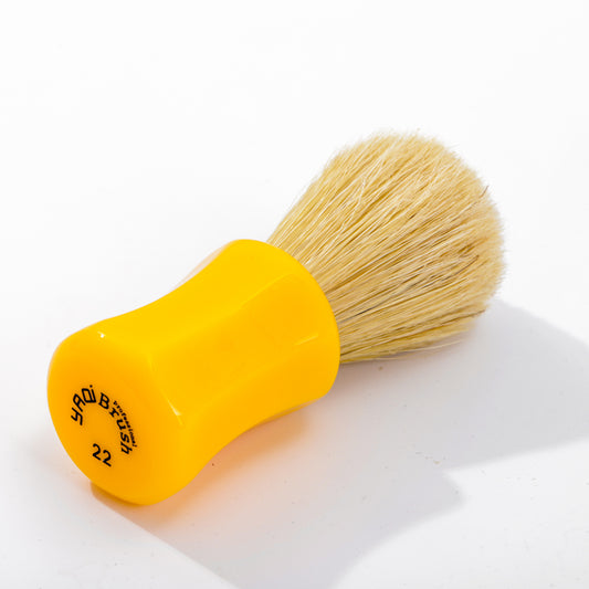 YAQI Joy Butterscotch Color Handle Men Wet Bristle Shaving Brush