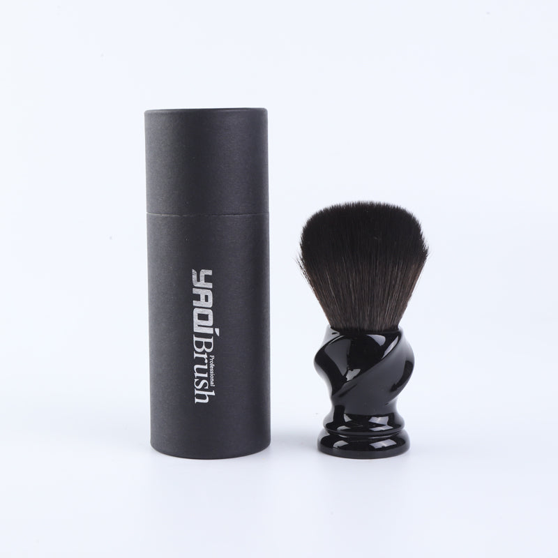 YAQI  TWIST 24mm Synthetic Hair Resin Handle Men Wet Shaving Brush