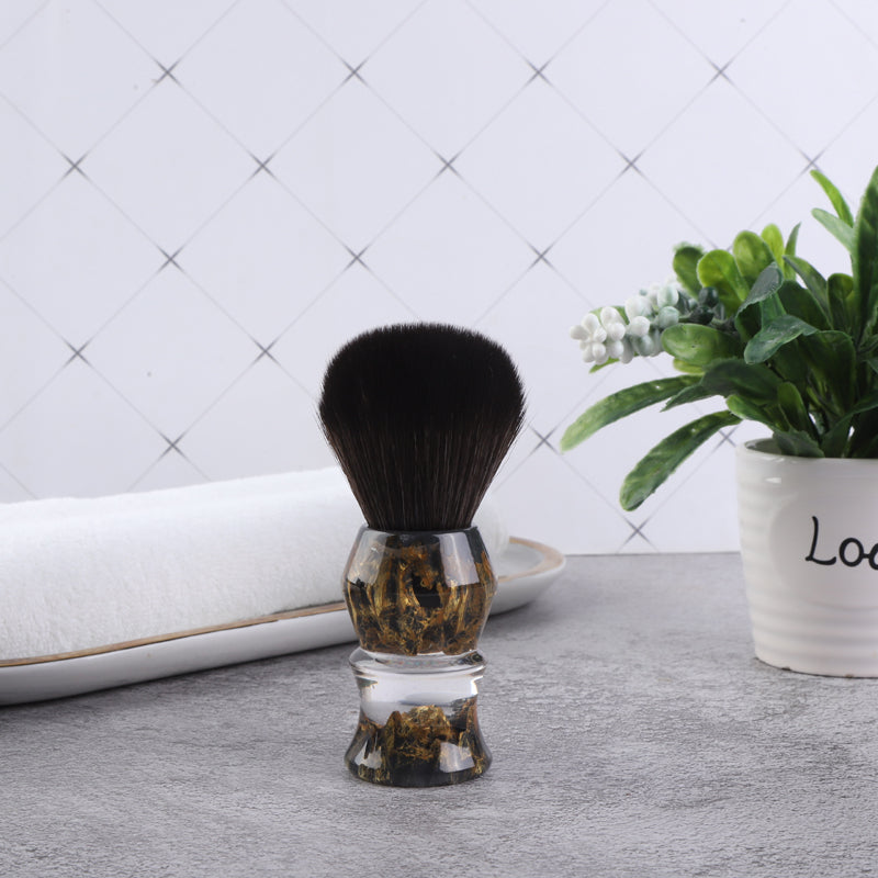 YAQI DEEP STONES 24mm Synthetic Hair Resin Handle Men Wet Shaving Brush