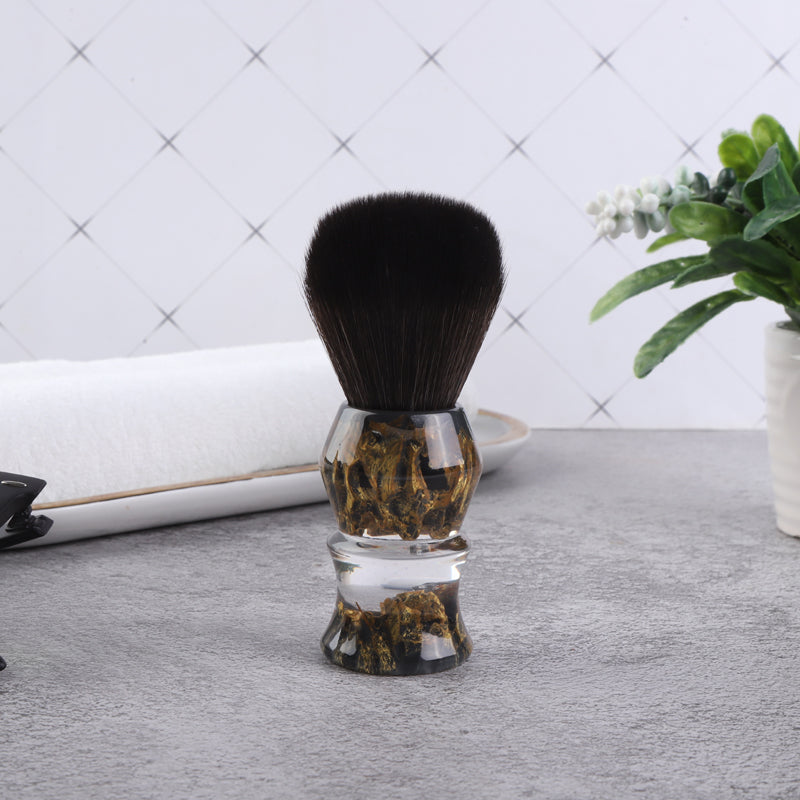 YAQI DEEP STONES 24mm Synthetic Hair Resin Handle Men Wet Shaving Brush