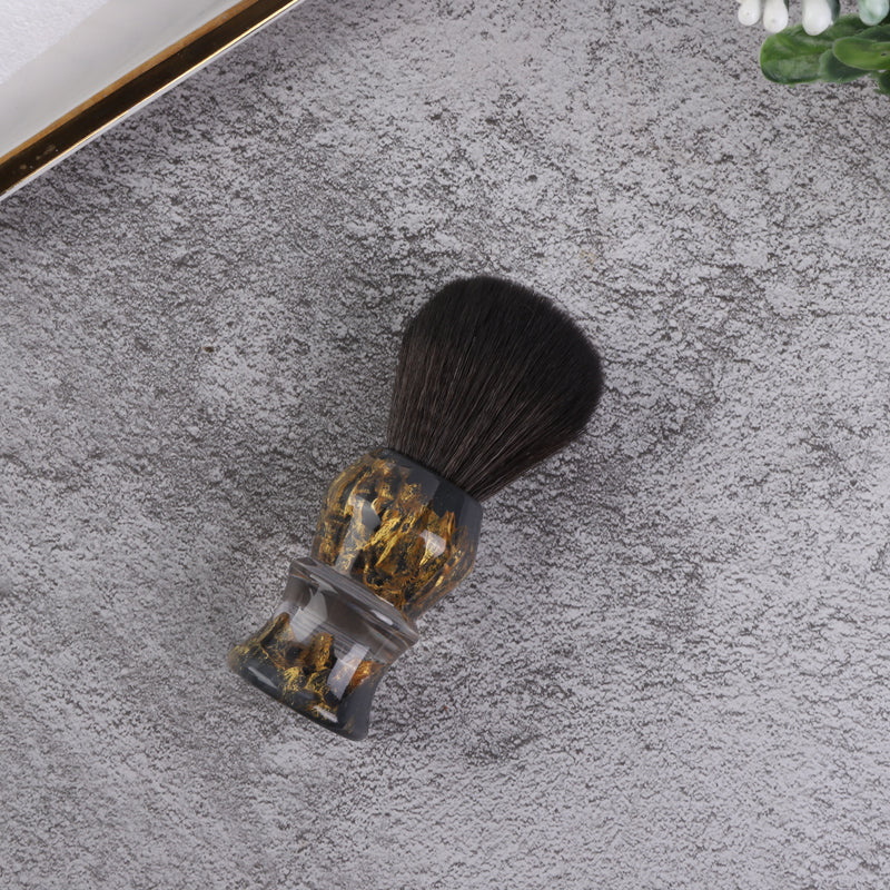 YAQI DEEP STONES 24mm Synthetic Hair Resin Handle Men Wet Shaving Brush